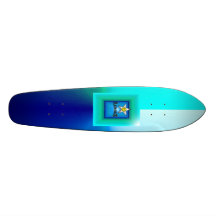 BLITZ-HINTERE ALTE SCHULSkateboard-PLATTFORM Individuelle Decks