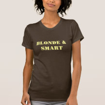 BLONDE U. INTELLIGENTE SPITZE TSHIRT