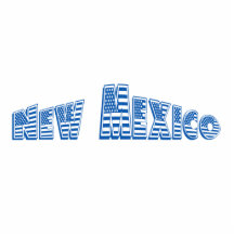Blue American Flag New Mexico Photo Cut Outs