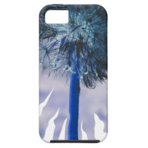 Blue Dandelion Puff iPhone 5 Case