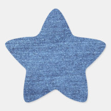 Blue Jean Denim Background Stickers