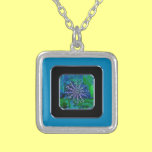 Blue Square halsketten
