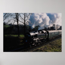 Bluebell Bahn-BR Standardklasse 4 Plakatdrucke