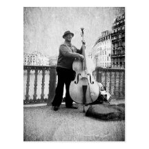 Blues-Mann II Postkarten