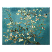 Blühender Mandelbaum - Van Gogh Fotodruck