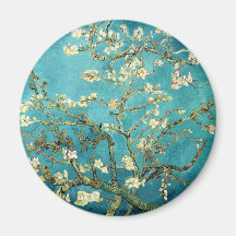 Blühender Mandelbaum - Vincent van Gogh Kühlschrankmagnet