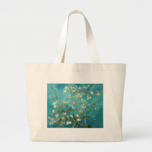 Blühender Mandelbaum - Vincent van Gogh Tragetaschen