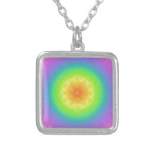 Blume des Lebens Chakra 1 Amulett