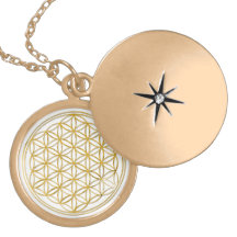 BLUME DES LEBENS - Gold Selbst Gestalteter Schmuck