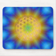 Blume des Lebens Motiv 10 Mousepads