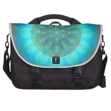 Blume des Lebens Motiv 11 Laptop Taschen