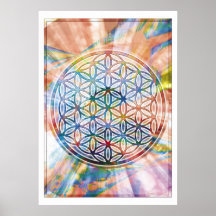 Blume des Lebens Poster