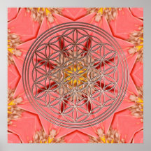 Blume des Lebens Posterdrucke