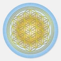 Blume des Lebens Sticker