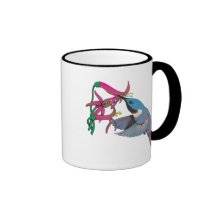Blume des Vogel-N Kaffee Haferl