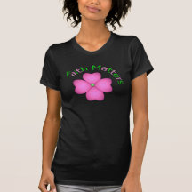 Blume - Glauben-Angelegenheiten T-shirts