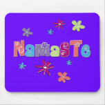 Blume Namaste Yoga-Gang Mauspads