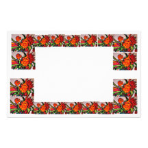 Blumen-Anmerkungs-Papier Individuelle Druckpapiere