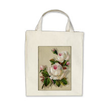 Blumen-Bio Lebensmittelgeschäft-Tasche