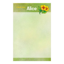 Blumen-Briefpapier Individuelles Büropapier