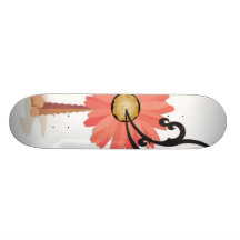 Blumen-explosion Skateboard Skateboard Deck