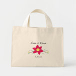 Blumen-Flitterwochen-Tasche