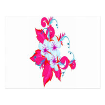 BLUMEN FÜR SIE POSTKARTE