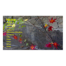 Blumen-Geschäfts-Karte Visitenkarten