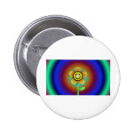 Blumen-Kind Anstecknadelbuttons