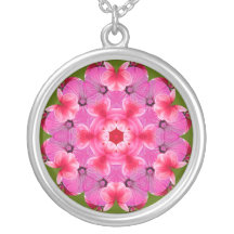 Blumen-Meditation Mandela Personalisierter Schmuck