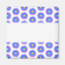 Blumen-Muster Kühlschrankmagnet
