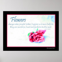 Blumen Posterdrucke