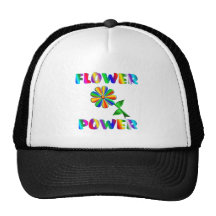 Blumen-Power Netz Caps