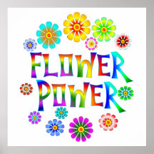 BLUMEN-POWER PLAKATE