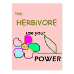 Blumen-Power-Postkarte