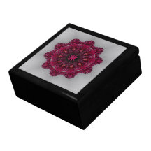 Blumen-Rad-Kaleidoskop Jewerly Kasten Modeschmuckschachtel