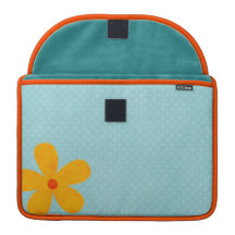 Blumen-Rickshaw-Klappen-Hülse MacBook Pro Sleeves