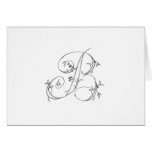 Blumenb Notecard Karten