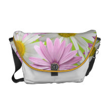 Blumendruck-Bote-Tasche Kurier Taschen