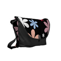 Blumendruck-Bote-Tasche Kuriertaschen