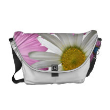 Blumendruck-Bote-Tasche Kuriertasche