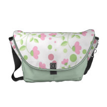 Blumendruck-Bote-Tasche Kuriertasche