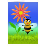 Blumeneinladungskarte