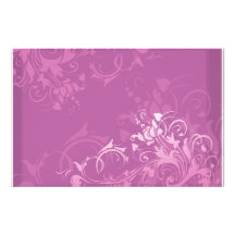 Blumenentwurf des hübschen rosa Strudels Individuelles Büropapier