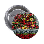 Blumengarten, Durham-Stadt-Blumen Buttons