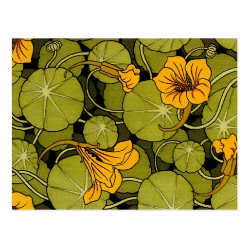 Blumenkunst Nouvea Maurice Pillard (dit Verneuil) Postkarte