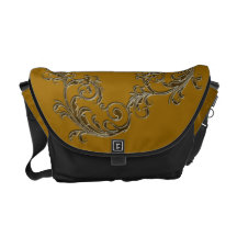 Blumenkunst-Rickshaw-Bote-Tasche Kuriertaschen