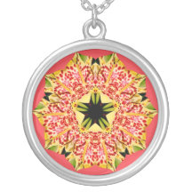Blumenmeditation Mandela Schmuck