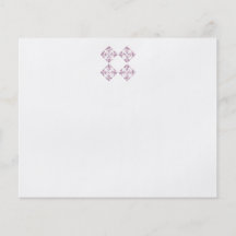 Blumenmuster, Rosa und andere Pastellfarben Flyer