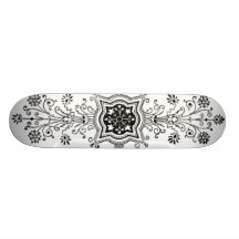 Blumenmuster-Skateboard Personalisiertes Skateboard